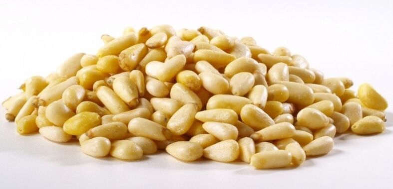 Pine nuts in the diet are an excellent prevention of helminthiasis
