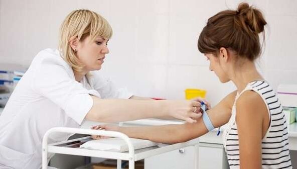 Blood for analysis