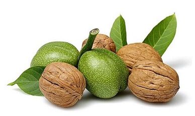 nuts to eliminate parasites from the body